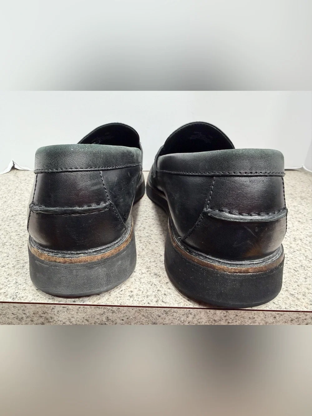 COLE HAAN Osborn Grand Leather Penny Loafer Black C36157 Men's Size 10M